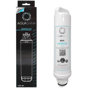 Imagem de Filtro Agua Sana Sanalux Compatível Electrolux PE11 e PE12