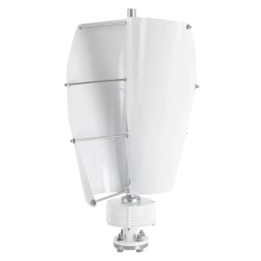Imagem de Gerador de turbina eólica portátil de 5000W com controlador 12V 24V 48V Gerador de energia do vento de vento em espiral para casa, barcos, iluminação de rua (branco),48v