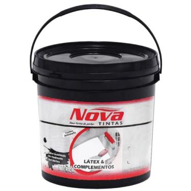 Imagem de Tinta Latex Acrílico PVA Branca 3,6 Litros - 9015 - NOVA TINTAS