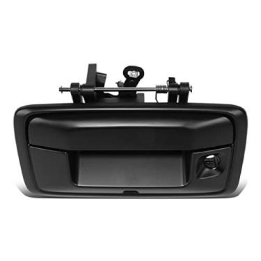 Imagem de DNA MOTORING THO-PF-00014 Alça traseira da porta traseira com orifício de fechadura e orifício para câmera compatível com 2015-2019 Colorado/Canyon, preto