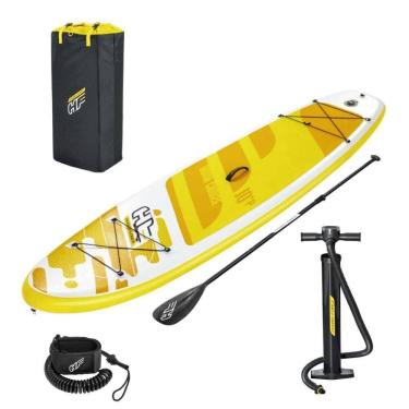 Imagem de Prancha De Stand Up Inflável Aqua Cruise Com Remo + Bomba De Ar + Bolsa Bestway 65348
