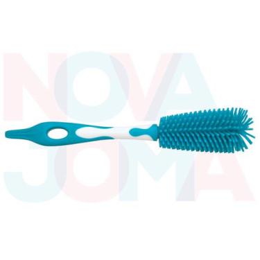 Imagem de Escova De Lavar Mamadeira Super Macia Azul Da Kuka