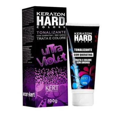 Imagem de Keraton Hard Colors Tonalizante Ultra Violet 100g - Kert