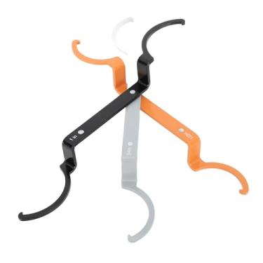 Imagem de TOPINCN Chave de Bloqueio de Conduíte de 3pcs, Chave de Trava de Metal para Apertar e Soltar Bloqueios Em Espaços Apertados, Chave de Chave de Forma Magnética C