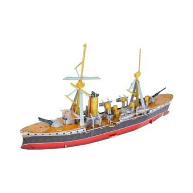 Imagem de Crianças 3D DIY Puzzle Castelo Modelo Desenho Animado Brinquedo De Pap