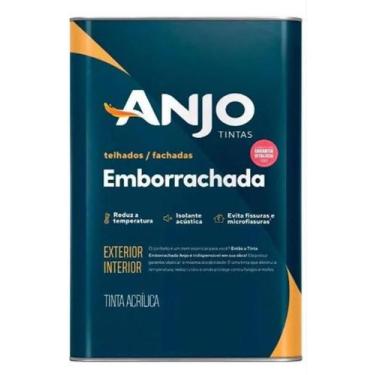 Imagem de Tinta Emborrachada Anjo Gelo 18l Contra Infiltração E Fissuras