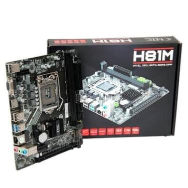 Imagem de Placa Mãe Ntc H81m LGA 1150 2xDDR3 Chipset H81 Matx