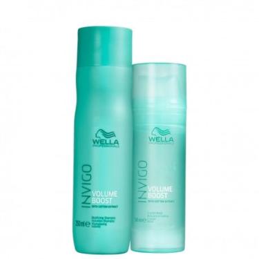 Imagem de Kit Wella Invigo Volume Boost Duo Pequeno