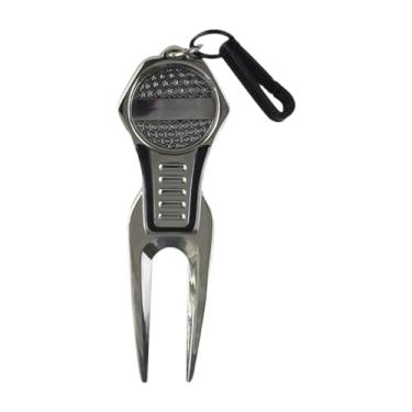 Imagem de RNXRZANK Ferramenta de Reparo de Garfo E Rebaixo para Bolas de Golfe, Marcador para Marcas de Campo, a