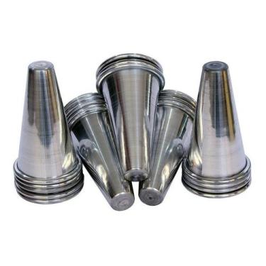 Imagem de Kit 50 Cones 10cm Para Produção De Pizza Cone Gastrobel