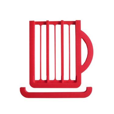 Imagem de Porta Cápsulas Nespresso - 15 Cápsulas - Toque 3D, Vermelho