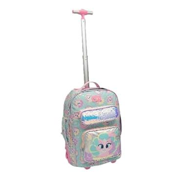 Imagem de Mochila com Rodinha Gata Sereia Grande Puket