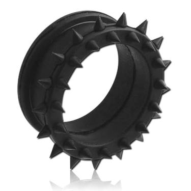 Imagem de (APENAS 1 par) alargador de orelha de silicone flexível de silicone para túnel de orelha tamanho disponível de 2 g (6 mm) a 26 mm. Escolha o tamanho e a cor, 1 = 26mm, Silicone, Sem Pedra Preciosa