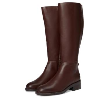 Imagem de Sam Edelman Bota feminina Milla Equestrian, Noz-pecã temperada, 42