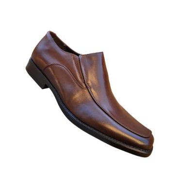 Imagem de Sapato masculino formal sem cadarço Coffee 3225 - Lightbek Official St