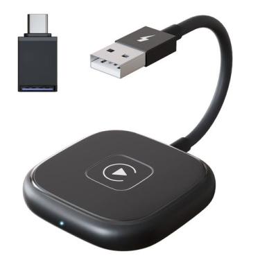 Imagem de Adaptador Carplay sem fio SWANPOW 2023 para iPhone iOS