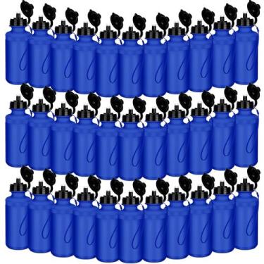 Imagem de Garrafa Ziliny 72 unidades, 600 ml, à prova de vazamentos, azul esport