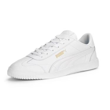 Imagem de Tênis Puma Club 5V5 White Gold, 40, Branco