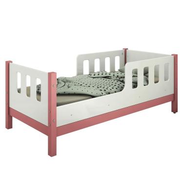 Imagem de Cama Infantil Encanto 100% MDF com Grade de Proteção Lateral