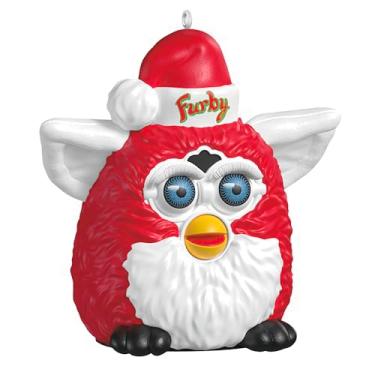 Imagem de Hallmark Keepsake Enfeite de Natal 2025, Hasbro My Little Pony Festive Furby, Presentes de Nostalgia