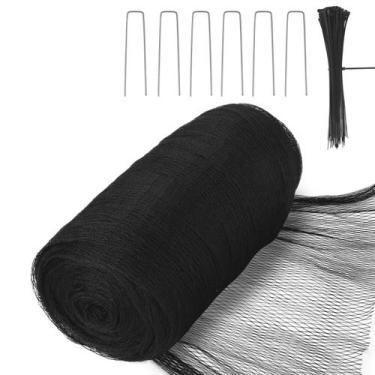 Imagem de Rede para pássaros RIFNY, malha antipássaros resistente de 8,5 x 9 m