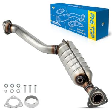 Imagem de PHILTOP Kit conversor catalítico de ajuste direto com junta compatível com Honda Fit 1.5L 2007 2008 Substituir # 53820, 644049, 40739, 18160RMEA00, 51768, 642117 (compatível com EPA)