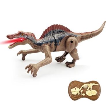 Imagem de Brinquedo de dinossauro com controle remoto KAIM Mini Spinosaurus com 