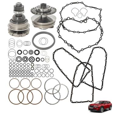 Imagem de Yainetan RE0F10A JF011E Kit de reconstrução mestre de transmissão e conjunto de polia 30T com correia serve para Nissan Altima Maxima Rogue Sentra X-Trail | Para Jeep Compass Patriot | Para Dodge