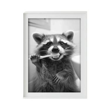 Imagem de Adesivos De Parede De Animais Leão Macaco Cavalo Coelho Cão Gato Águia