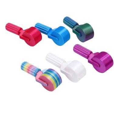 Imagem de ZJchao Rolo de Arte de Strass, 6 Peças de Rolo de Pintura de Strass Liso Impresso Em 3D Com Acabamento Polido para Pressão Uniforme, Projetos de Artesanato DIY