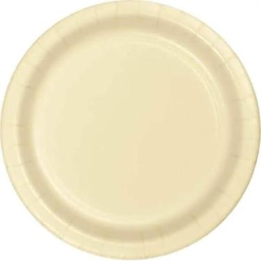 Imagem de Placas de papel marfim Creative Converting Touch of Color, 72 unidades (DTC47161BDPLT)