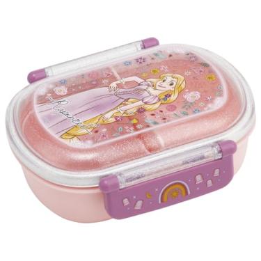 Imagem de Skater QAF2BA-A Bento Box infantil, lancheira fofa, 1 camada, 360 ml, feita no Japão, lavável na lava-louças, segura para micro-ondas, Disney Rapunzel on the Tower 26