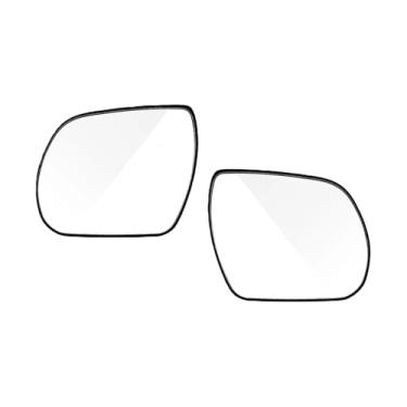 Imagem de Espelho retrovisor aquecido lateral esquerdo e direito, vidro grande angular, compatível com hyundai santafe 2007 2008 2009 2010 2011 2012(1 Pair with Heated)