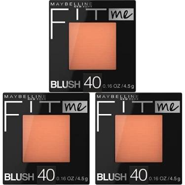 Imagem de Blush Maybelline Fit Me Peach 4,7 ml (pacote com 3)
