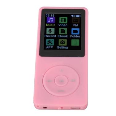 Imagem de aqxreight MP3 Player Gravação de Voz Reprodução de Vídeo Função Music Player Com TFT 1.82in Tela Azul Sem Memória Arquivo de Armazenamento Cabo Leitor USB você Pode Controlar o Volume Independente