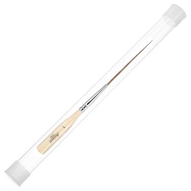 Imagem de Pincéis de revestimento longo, pincéis de pintura com detalhe de cabelo de orelha de boi, pincéis de risca de alto desempenho, pincel de arte profissional para preenchimento de contornos, marcação