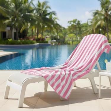 Imagem de Toalha de Banho Microfibra Soft 70x140cm, Super Macia e Felpuda, Secagem Rápida, Ultra Absorvente, Leve para Viagem, Praia e Academia(Rosa)