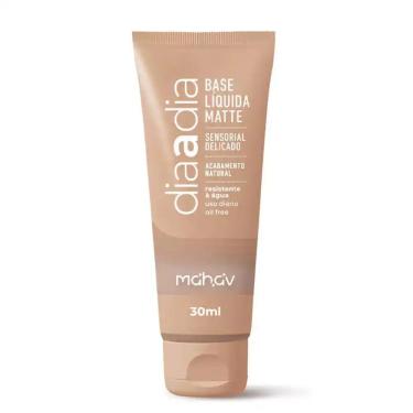 Imagem de Base Matte Líquida Dia A Dia Matte Cor 06 Mahav 30G
