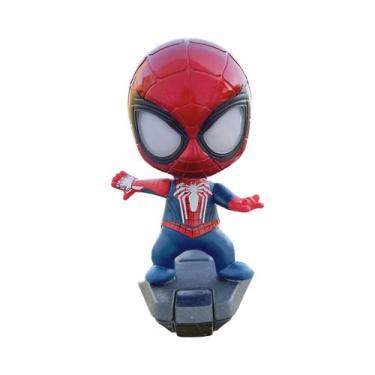 Imagem de Decoração De Motocicleta Do Homem-Aranha, Figura Em Versão Q, Ornament