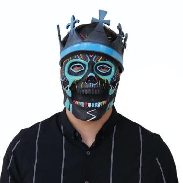 Imagem de O jogo Cosplay Mask Watches Dogs Legion Skull Crown Pig Latex - yiweis