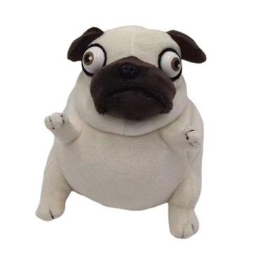 Imagem de Brinquedo de pelúcia Pugs Dogs Anime Pugs Dogs Boneca de pelúcia de 10