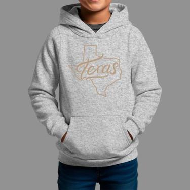 Imagem de Moletom Canguru Infantil Basico Masculino Moda Country Tecido Macio Te