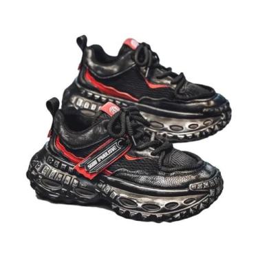 Imagem de Tênis Esportivos Masculinos Respiráveis De Malha Para Primavera E Verã