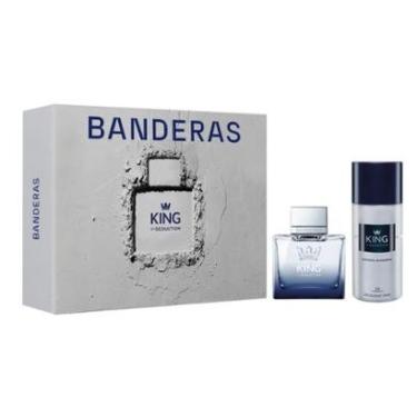 Imagem de Coffret Banderas King of Seduc Kit Perfume Masculino EDT + Deo Colonia Kit-Masculino