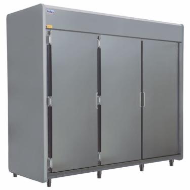 Imagem de Mini Câmara Fria 3 Portas 3000 Litros Inox Rf058 Frilux 220V
