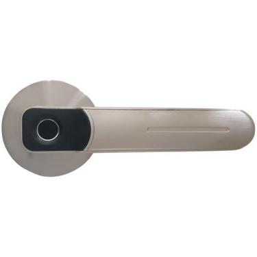 Imagem de Fechadura Digital Papaiz SL130 Biométrica - Interna de Embutir, Prata