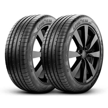 Imagem de Kit 2 Pneus 255/40R18 Run Flat Goodyear Eagle F1 Asymmetric 3 99Y Aro 