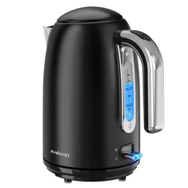 Imagem de Chaleira Elétrica Evoloop 1,7L - 120V/1500W - Aço Inoxidável Preto