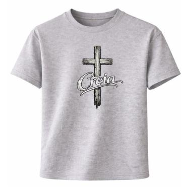 Imagem de Camiseta Básica Católica 100% Algodão Estampa em DTF  EI-2738 - eismea