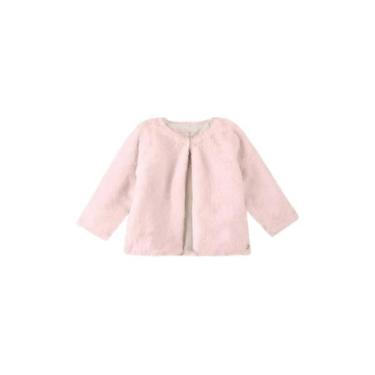 Imagem de Casaco Bolero Rosa Aveludado Menina Kukiê, 2, Rosa
